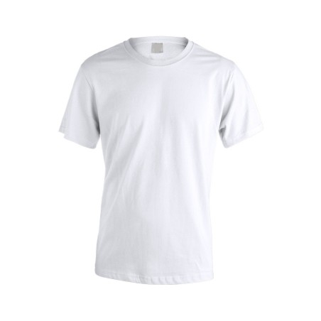 Camiseta blanca UNISEX de algodón sin personalizar.