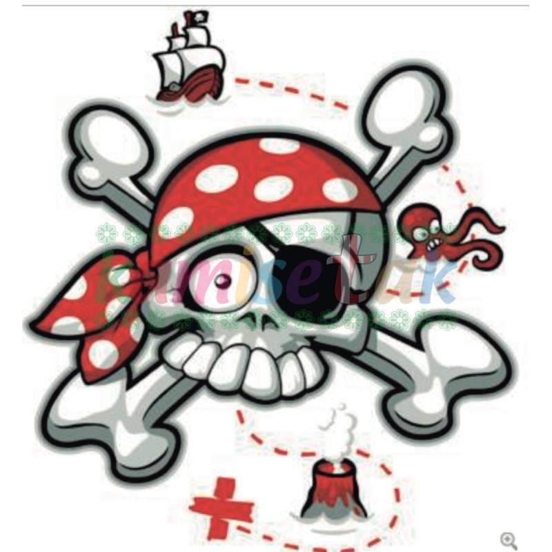 Prediseño "Calavera pirata"