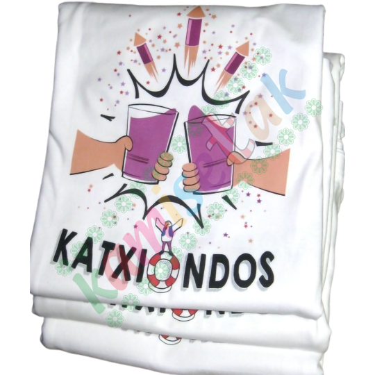 CUADRILLAS DE FIESTAS: EJEMPLOS  de camisetas personalizadas.