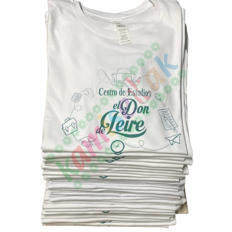 DE TRABAJO: EJEMPLOS  de camisetas personalizadas.