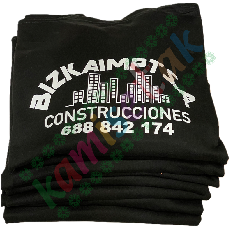 DE TRABAJO: EJEMPLOS  de camisetas personalizadas.