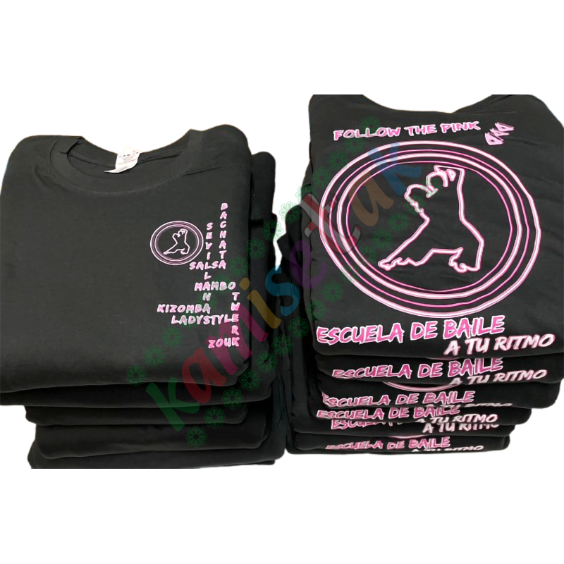 DE TRABAJO: EJEMPLOS  de camisetas personalizadas.