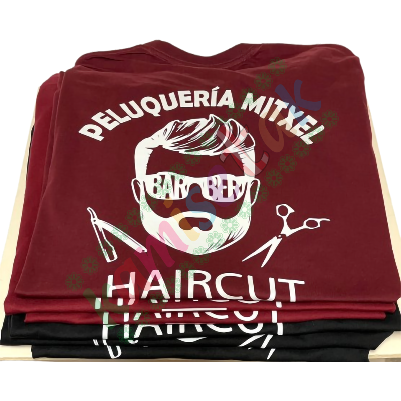 DE TRABAJO: EJEMPLOS  de camisetas personalizadas.