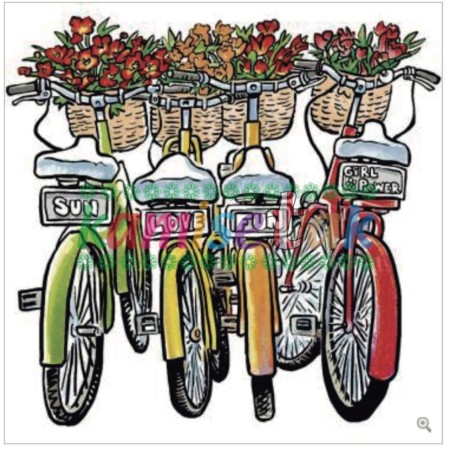 Prediseño "Bicis colores"