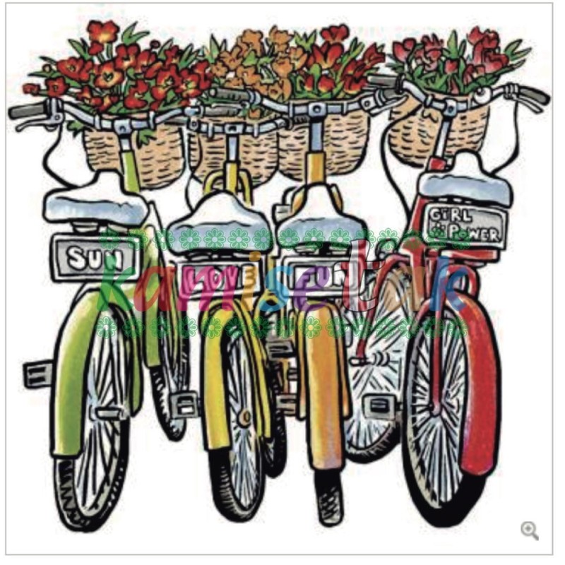 Prediseño "Bicis colores"