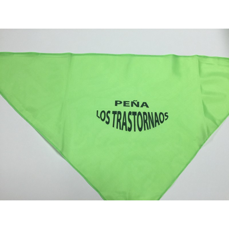 Pañuelos de colores, personalizables.