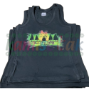 Camisetas negras de tirantes Zelaiko Jaiak on fire Camisetas negras de tirantes Zelaiko Jaiak on fire