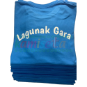 Camisetas azules de fiestas Lagunak Gara Camisetas azules de fiestas Lagunak Gara