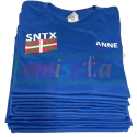 Camisetas azules de fiestas SNTX Camisetas azules de fiestas SNTX