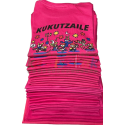 Camisetas magenta de fiestas Kukutzaile Camisetas magenta de fiestas Kukutzaile
