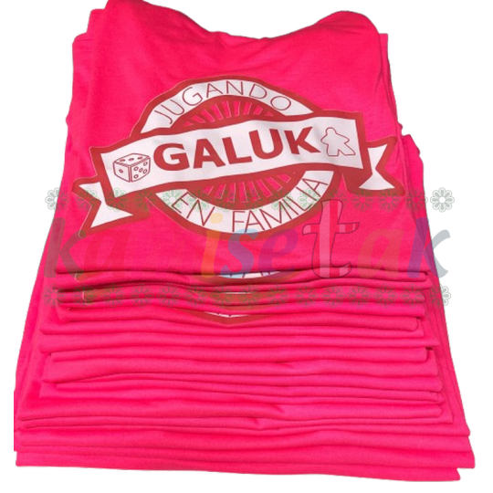 Camisetas magenta de fiestas Galuk Camisetas magenta de fiestas Galuk