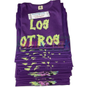 Camisetas moradas de fiestas Los Otros Camisetas moradas de fiestas Los Otros