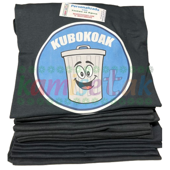 Camisetas negras de fiestas Kubokoak Camisetas negras de fiestas Kubokoak