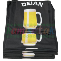 Camisetas negras de fiestas Deian Camisetas negras de fiestas Deian