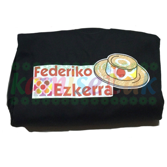 Camisetas negras de fiestas Federiko Ezkerra Camisetas negras de fiestas Federiko Ezkerra