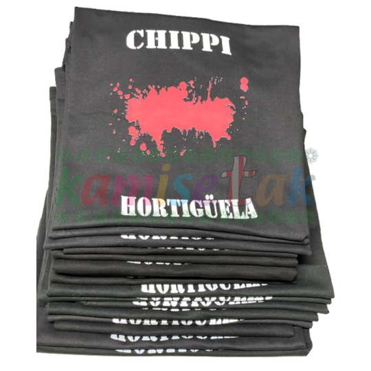Camisetas negras de fiestas Chippi Hortigüela Camisetas negras de fiestas Chippi Hortigüela