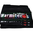 Camisetas negras de fiestas Callejeros Marmiteros Camisetas negras de fiestas Callejeros Marmiteros