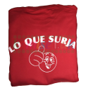 Camisetas rojas de fiestas Lo que Surja Camisetas rojas de fiestas Lo que Surja