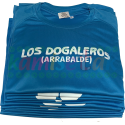 Camisetas azules de fiestas Los Dogaleros Camisetas azules de fiestas Los Dogaleros