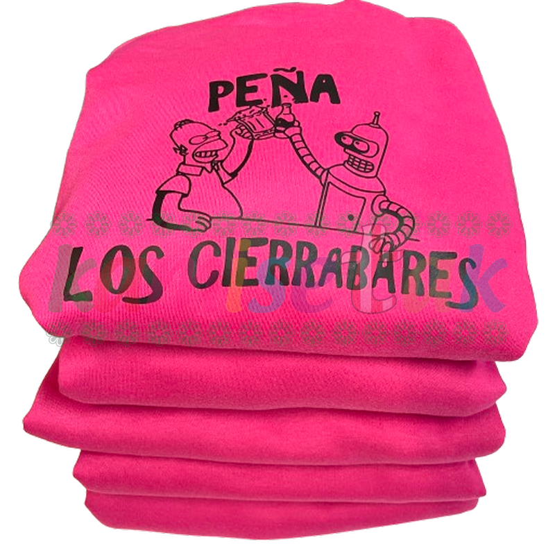 Sudaderas magenta de fiestas ls cierrabares