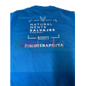Camisetas azules BASATI, fisioterapeutas Camisetas azules BASATI, fisioterapeutas