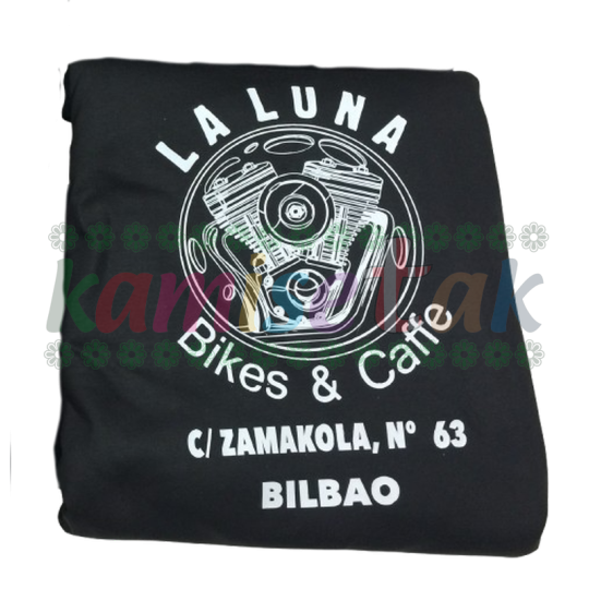 Camisetas negras Bar Café LA LUNA Camisetas negras Bar Café LA LUNA