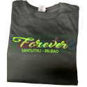 Camisetas negras Bar FOREVER Camisetas negras Bar FOREVER