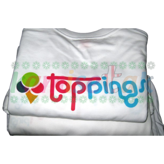 Camisetas blancas TOPPINGS Camisetas blancas TOPPINGS
