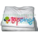 Camisetas blancas TOPPINGS Camisetas blancas TOPPINGS