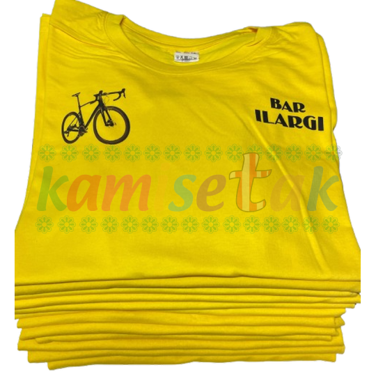 Camisetas amarillas Bar Hilargi Camisetas amarillas Bar Hilargi