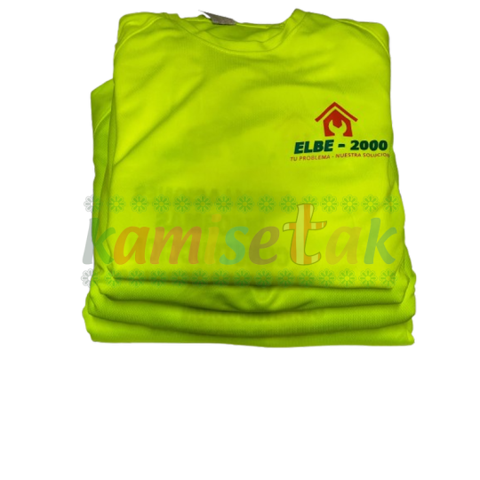 Camisetas Amarillas ELBE Instalaciones Camisetas Amarillas ELBE Instalaciones