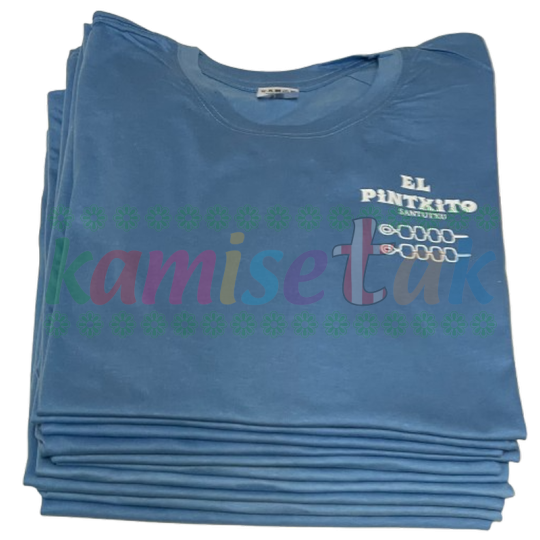 Camisetas azules Bar El Pintxito de Santutxu Camisetas azules Bar El Pintxito de Santutxu
