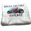 Camisetas blancas BISCAY FACTORY Garage Camisetas blancas BISCAY FACTORY Garage