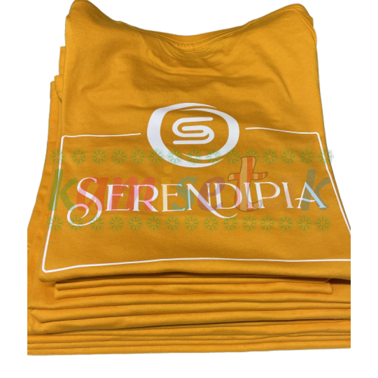 Camisetas doradas restaurante SERENDIPIA de Barakaldo Camisetas doradas restaurante SERENDIPIA de Barakaldo