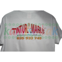 Camisetas blancas PINTURAS MARIUS Camisetas blancas PINTURAS MARIUS