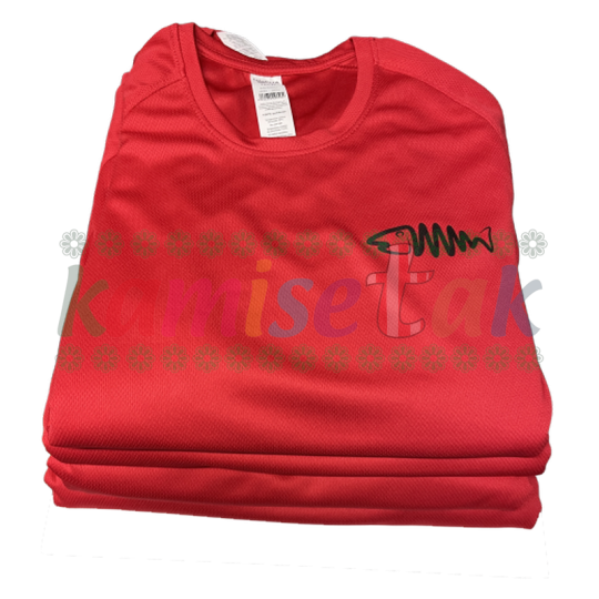 Camisetas rojas Pescadería de La Ribera Casco Viejo de Bilbao Camisetas rojas Pescadería de La Ribera Casco Viejo de Bilbao