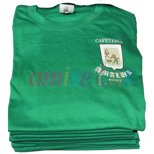 Camisetas de cafetería AMALUR de Muskiz Camisetas de cafetería AMALUR de Muskiz