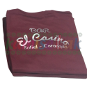 Camisetas Burdeos de BAR EL CASINO de Sotiel Camisetas Burdeos de BAR EL CASINO de Sotiel