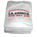 Camisetas blancas de Construcciones LA ERMITA Camisetas blancas de Construcciones LA ERMITA