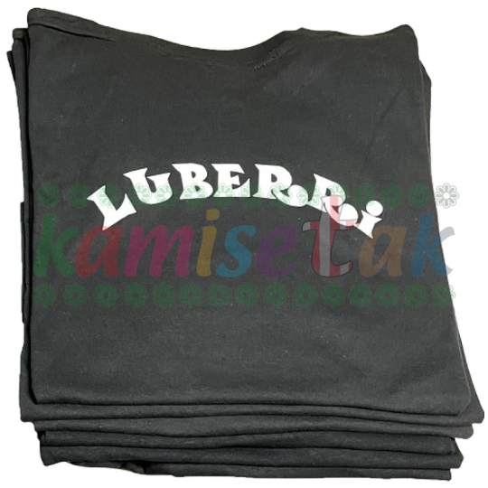 Camisetas negras de Bar LUBERRI de Santutxu Camisetas negras de Bar LUBERRI de Santutxu