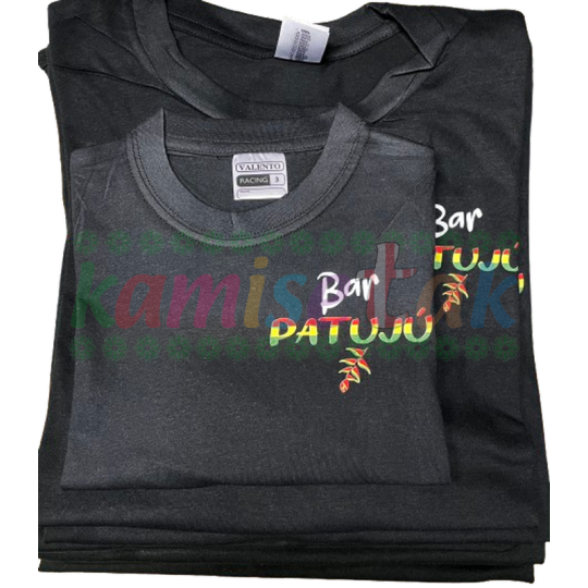 Camisetas negras Bar Pautuju Camisetas negras Bar Pautuju