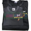 Camisetas negras Bar Pautuju Camisetas negras Bar Pautuju