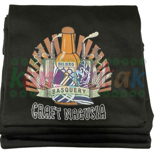 Camisetas negras Panadería BASQUERY de Bilbao Camisetas negras Panadería BASQUERY de Bilbao