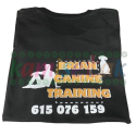 Camisetas negras de Brian Canine Training Camisetas negras de Brian Canine Training