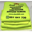 Camisetas amarillas ELBE CONSTRUCCIONES y REFORMAS Camisetas amarillas ELBE CONSTRUCCIONES y REFORMAS